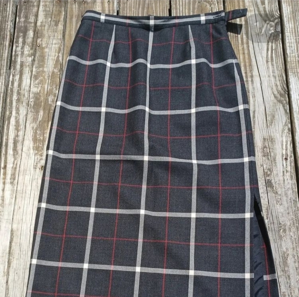 Plaid Skirt size 8